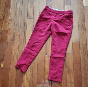 Banana Republic Red Trouser dress Pants